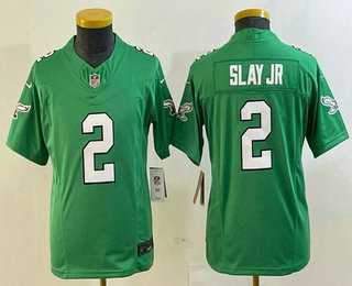 Youth Philadelphia Eagles #2 Darius Slay Jr Green Alternate FUSE Vapor Limited Stitched Jersey,We sell and wholesale Youth Philadelphia Eagles #2 Darius Slay Jr Green Alternate FUSE Vapor Limited Stitched Jersey on line form chian!